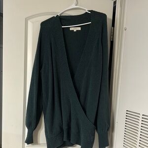 Cozy Dark Green Sweater